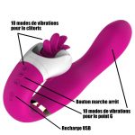 sextoy langue cunnilingus point g vibro